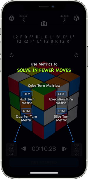 CubePal Cube Metrics