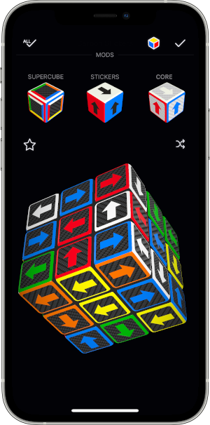 CubePal Cube and Sticker Mods