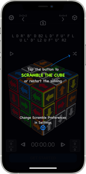 CubePal Cube Scrambles Generator